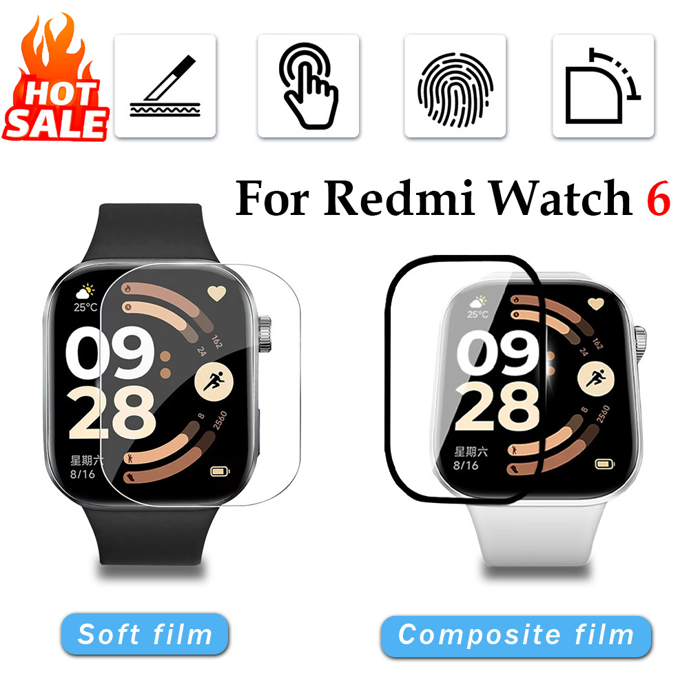 Xiaomi Smartwatch Accessories - Película suave para Xiaomi Redmi Watch