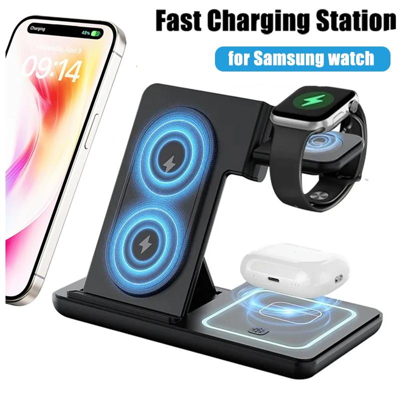 Watch Charger Cable - Soporte de escritorio con cargador inalámbrico