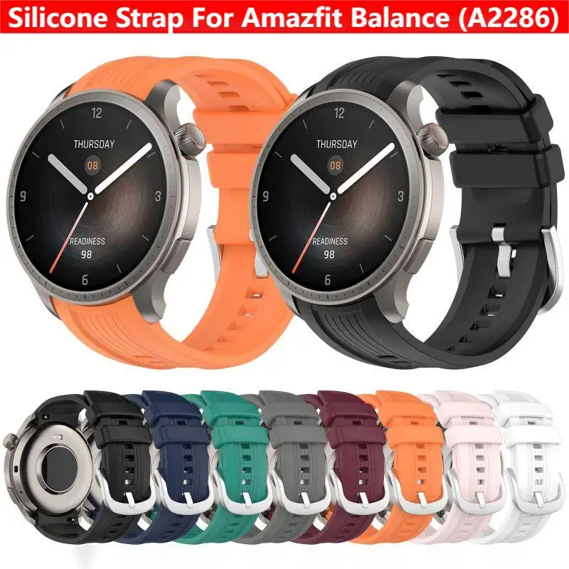 Amazfit Smartwatch Accessories - Correa de Silicona para Reloj Inteligente