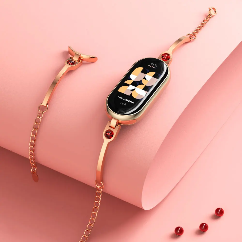 Android Smartwatch Accessories - Correa de repuesto de acero inoxidable