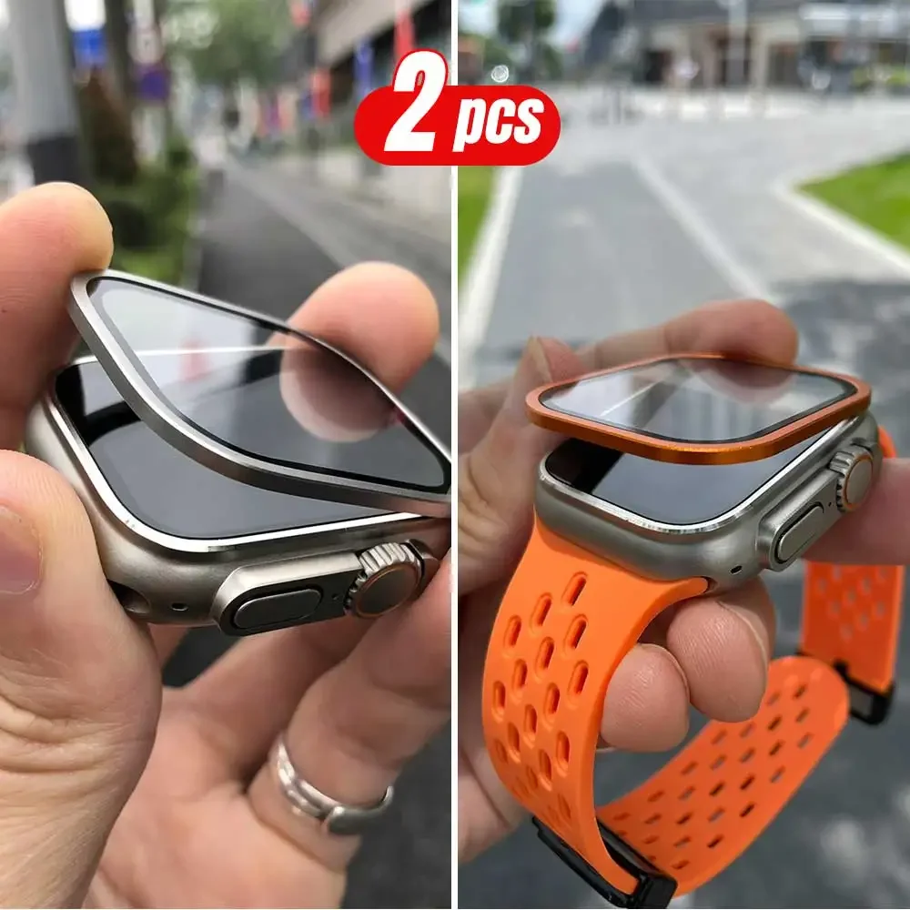 Marco de Metal de titanio para - Smartwatch Straps & Accessories reseña y precio
