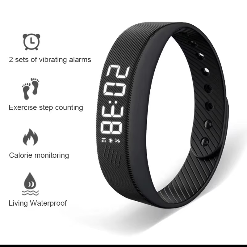Pulsera inteligente LED digita - Android Smartwatch Accessories reseña y precio