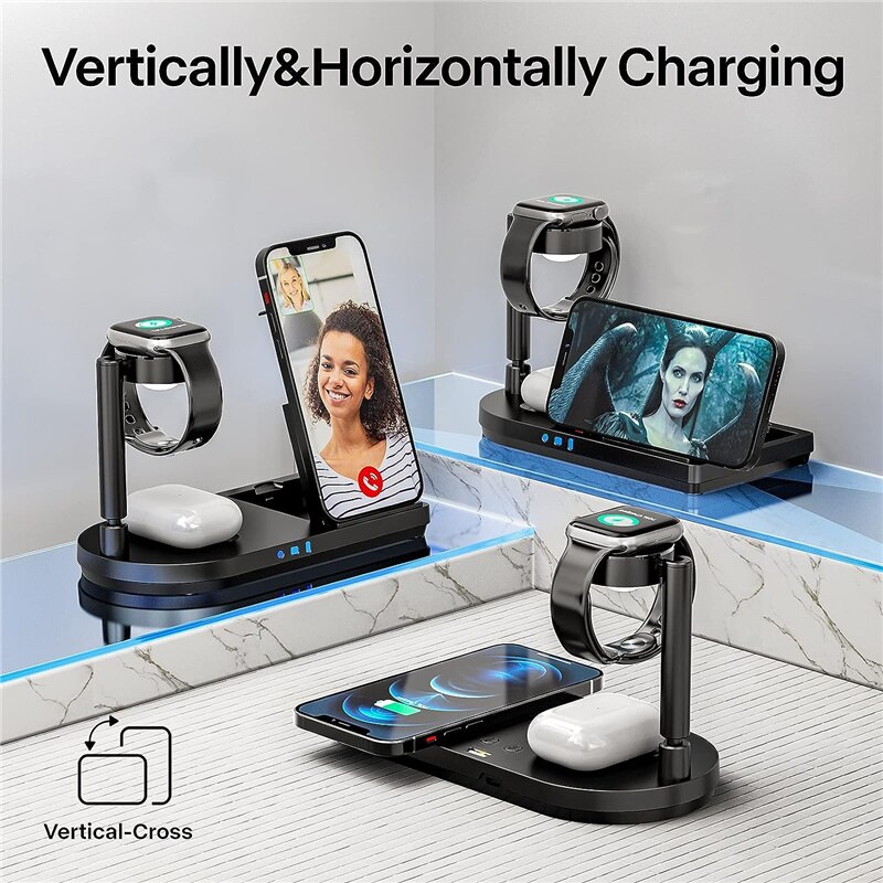 Soporte de Carga Inalámbrico P - Watch Charger Cable reseña y precio