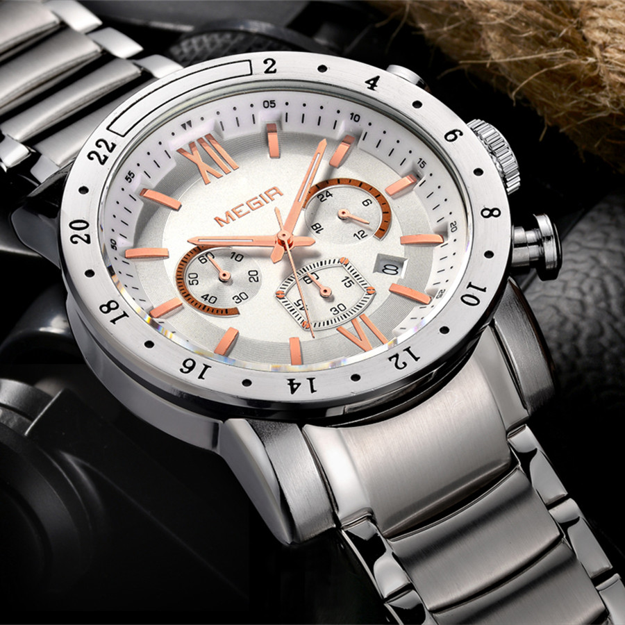 Relojes MEGIR informales de ac - Smartwatch Touch reseña y precio