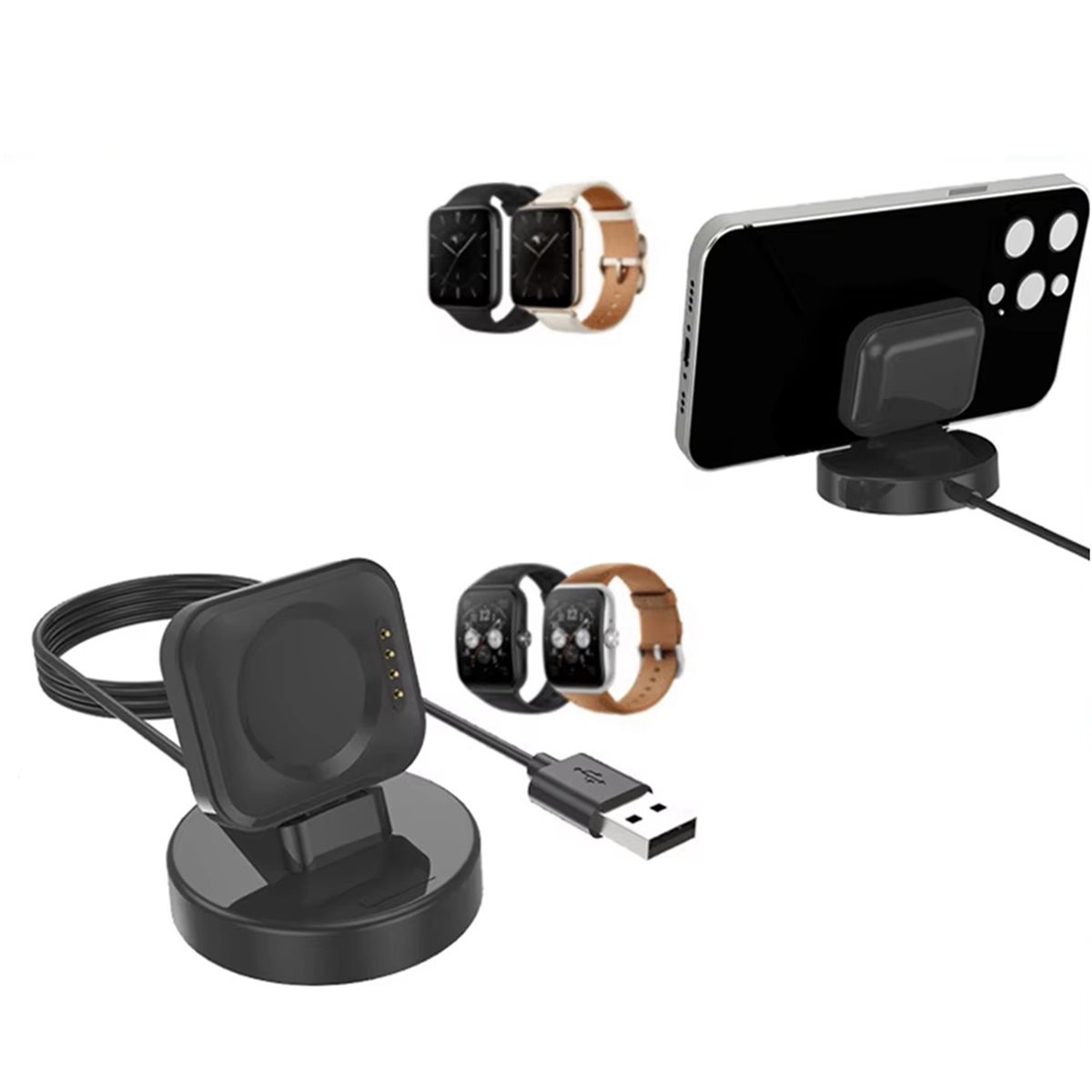 actualización. 2X estación de  - Watch Charger Cable reseña y precio