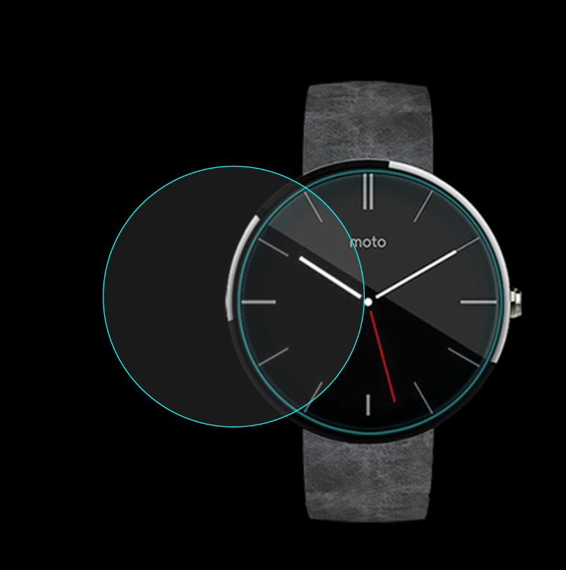 Película protectora de vidrio  - Motorola Smartwatch Accessories reseña y precio
