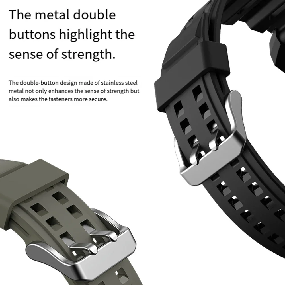 Correas de silicona para Samsu - Android Smartwatch Accessories reseña y precio