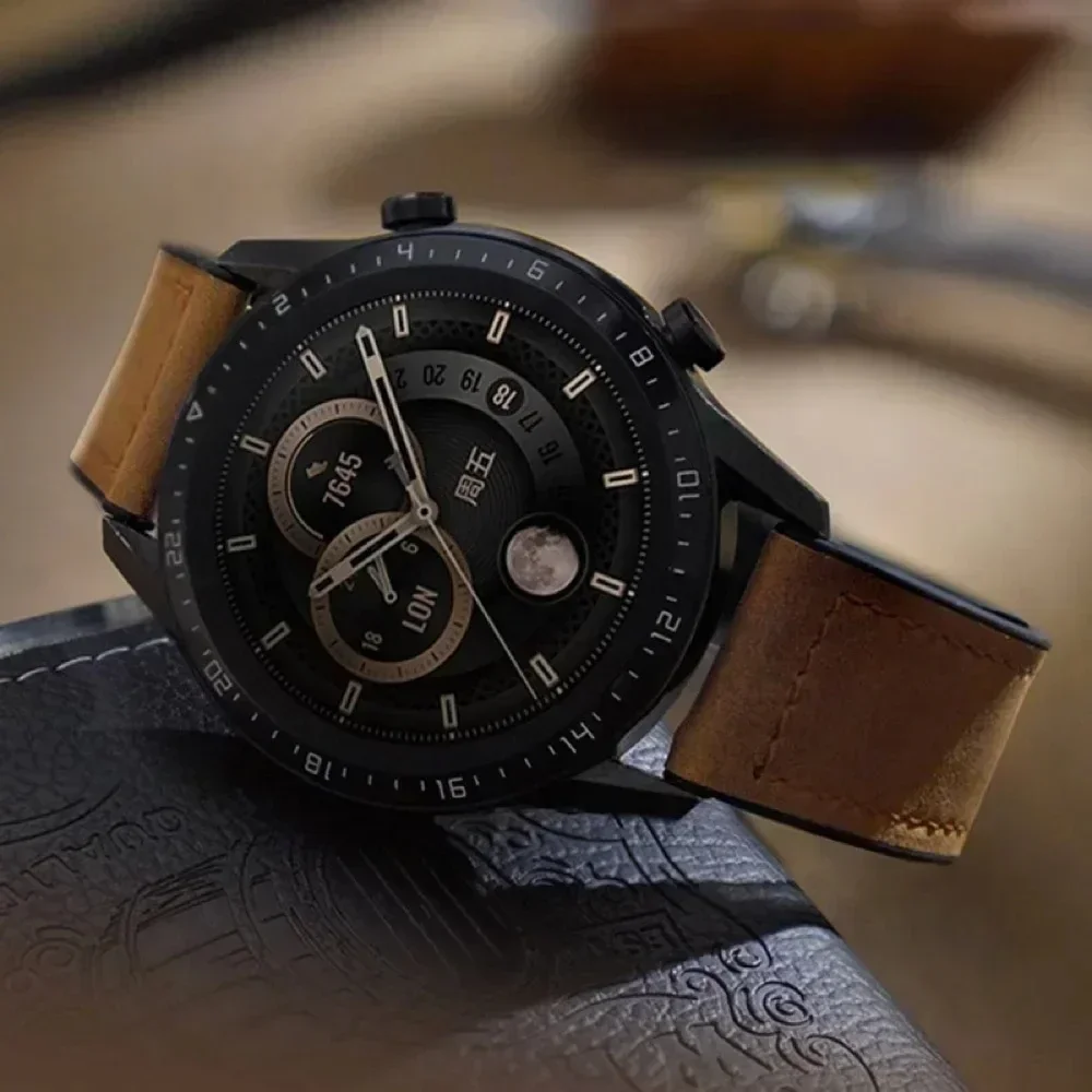 Correa de cuero suave para Mot - Motorola Smartwatch Accessories reseña y precio