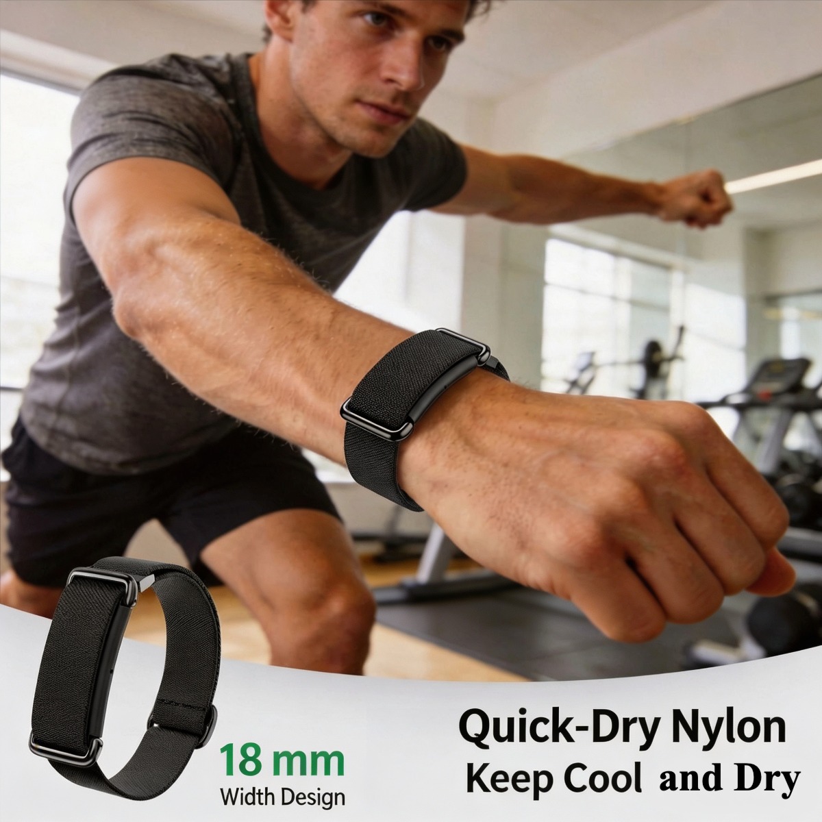 Correa de nailon para muñeca y - Sport Loop Strap reseña y precio