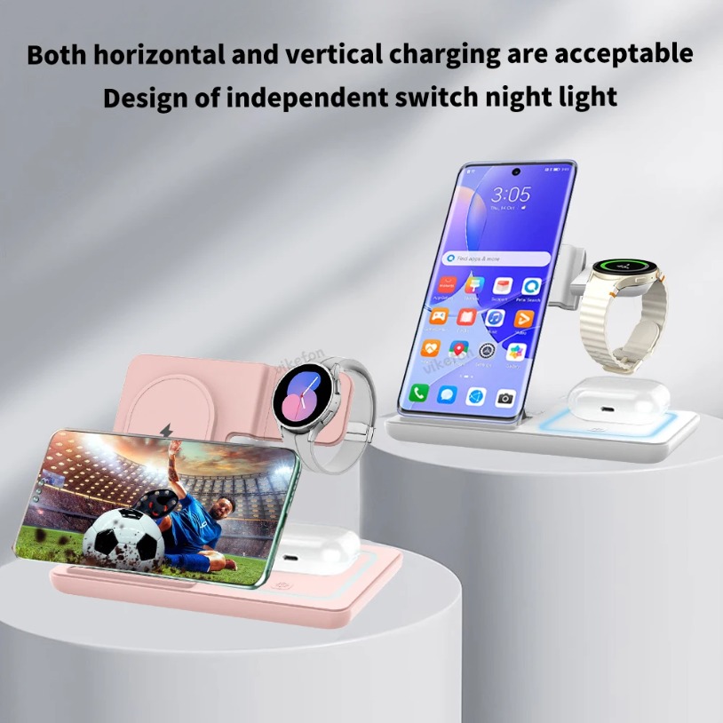 Soporte de escritorio con carg - Watch Charger Cable reseña y precio