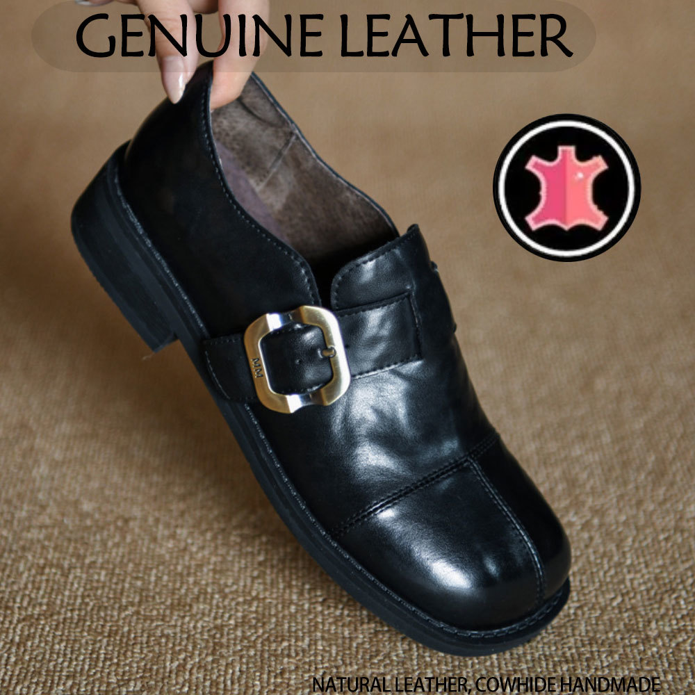 Mocasines de Cuero Genuino par - Leather Classic Strap reseña y precio