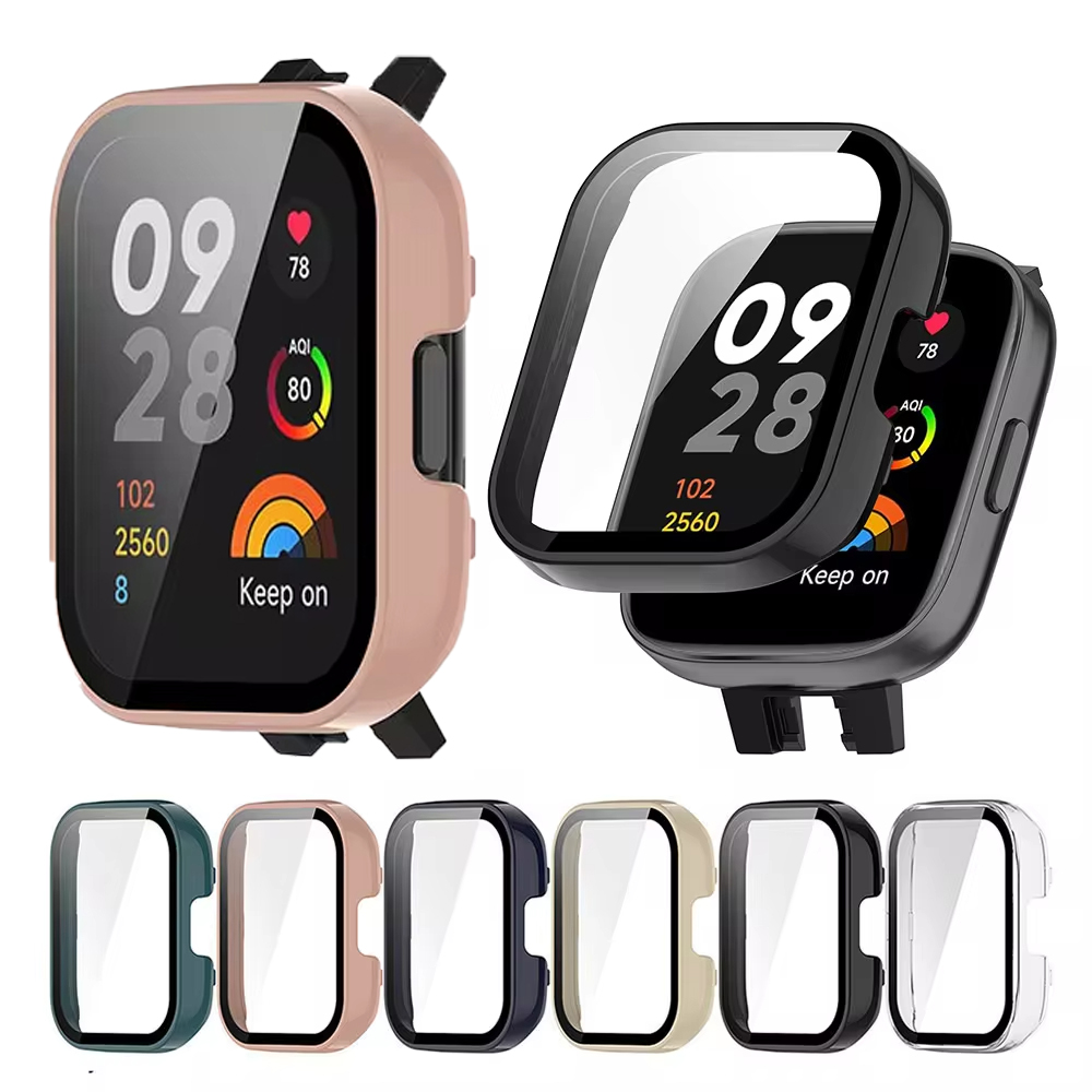 Vidrio templado y funda protec - Xiaomi Smartwatch Accessories reseña y precio