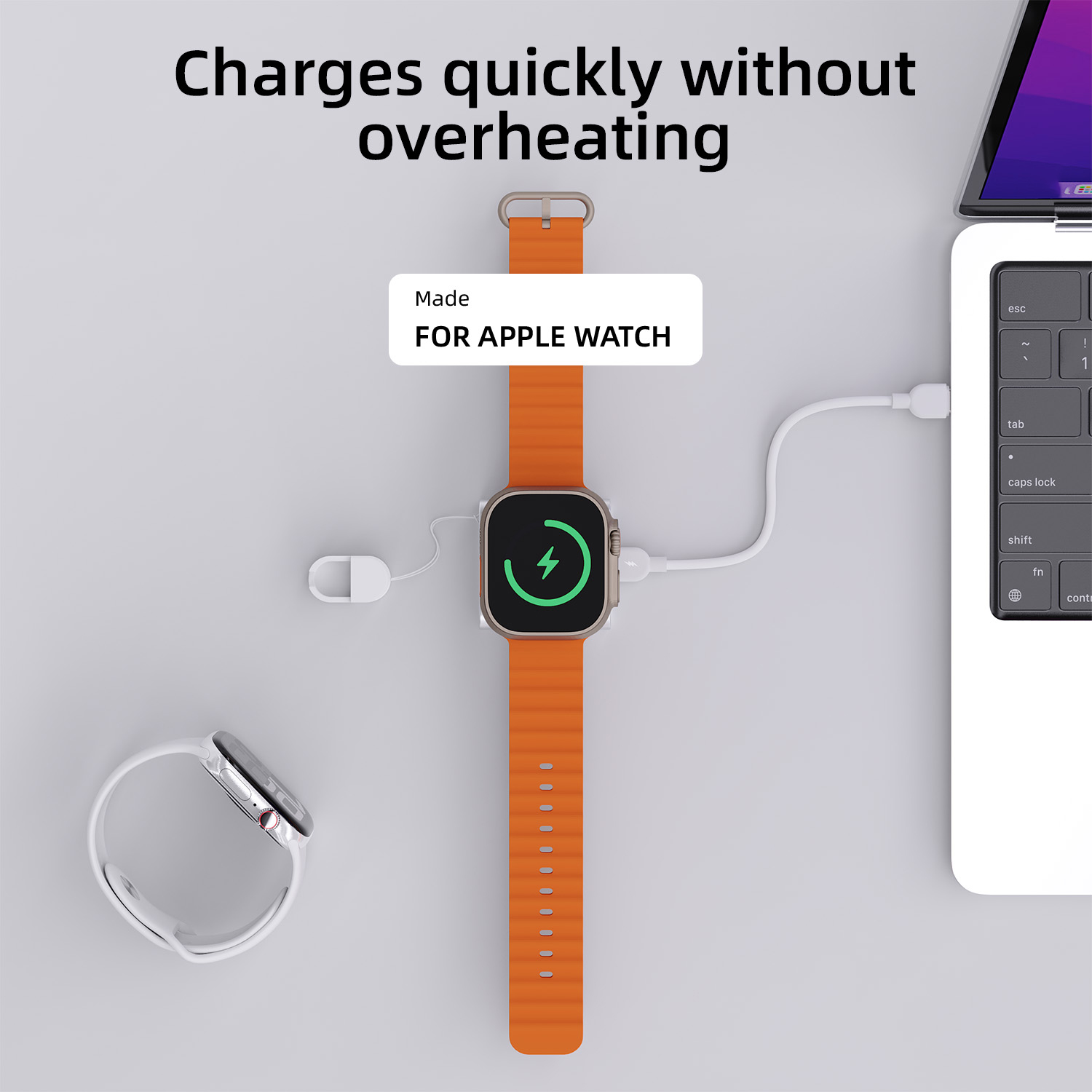 Bonola-cargador inalámbrico ma - Watch Charger Cable reseña y precio