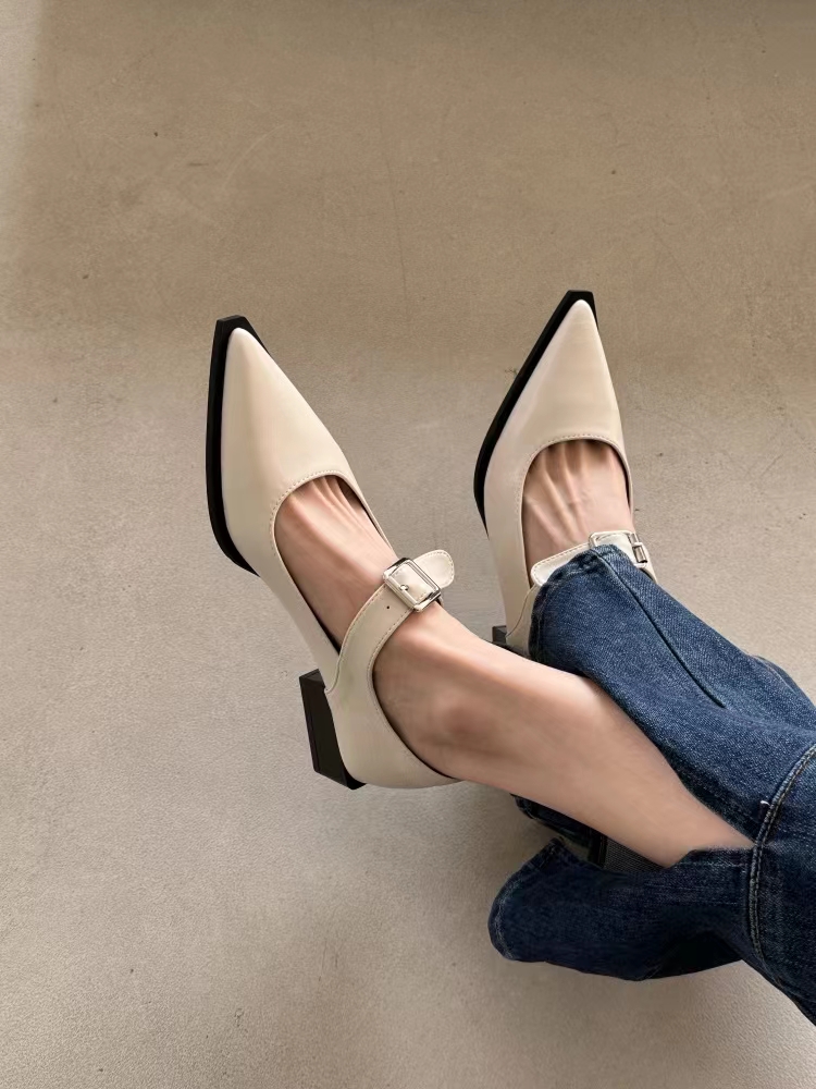 Zapatos Mary Jane de Moda para - Leather Classic Strap reseña y precio