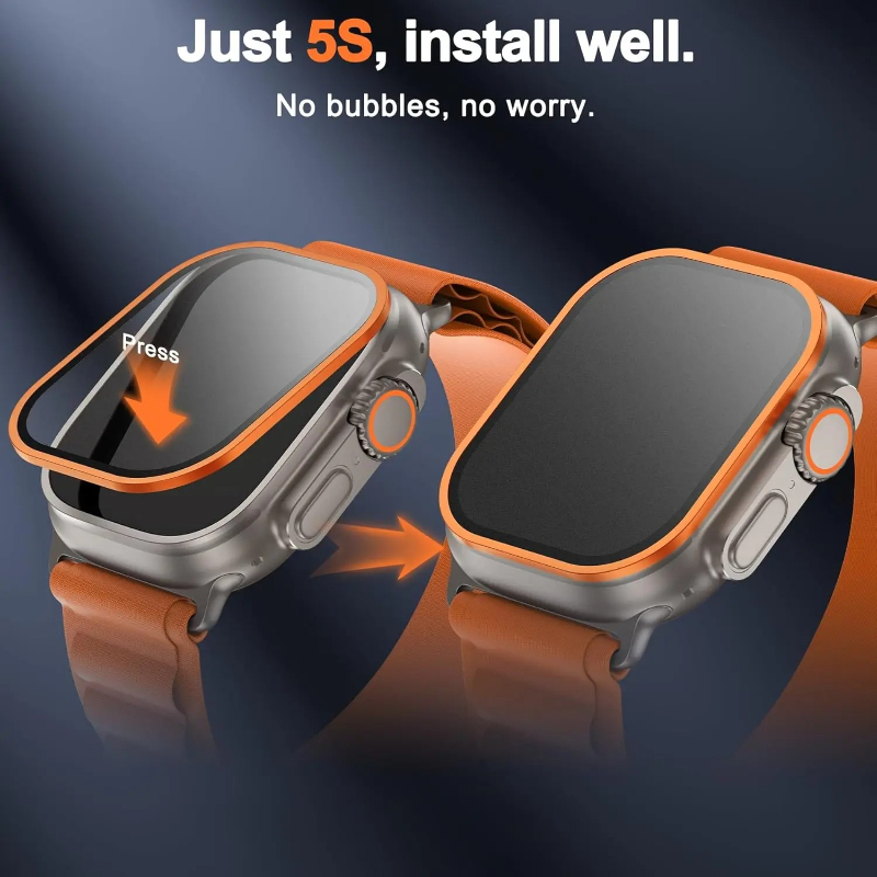 Vidrio templado para Apple Wat - Smartwatch Straps & Accessories reseña y precio